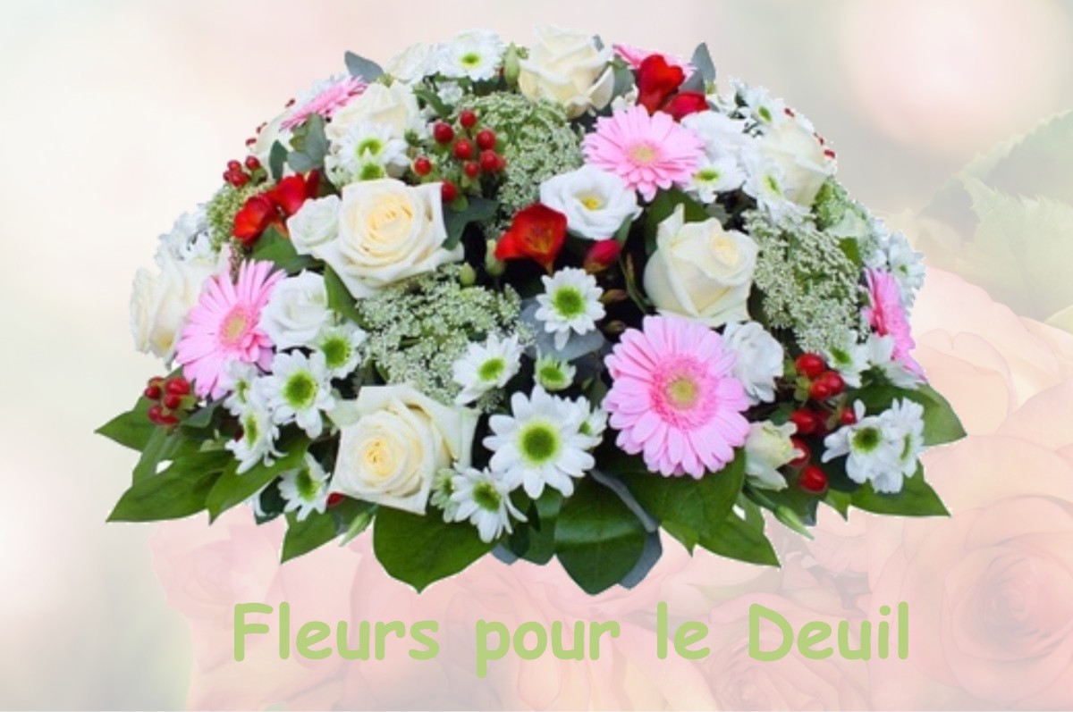 fleurs deuil AGNIN